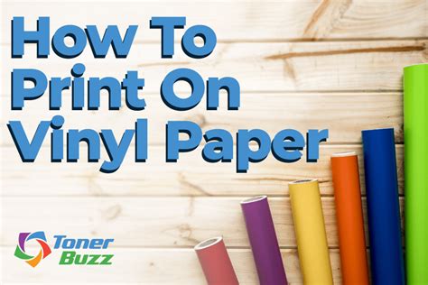 can you print on vinyl paper?